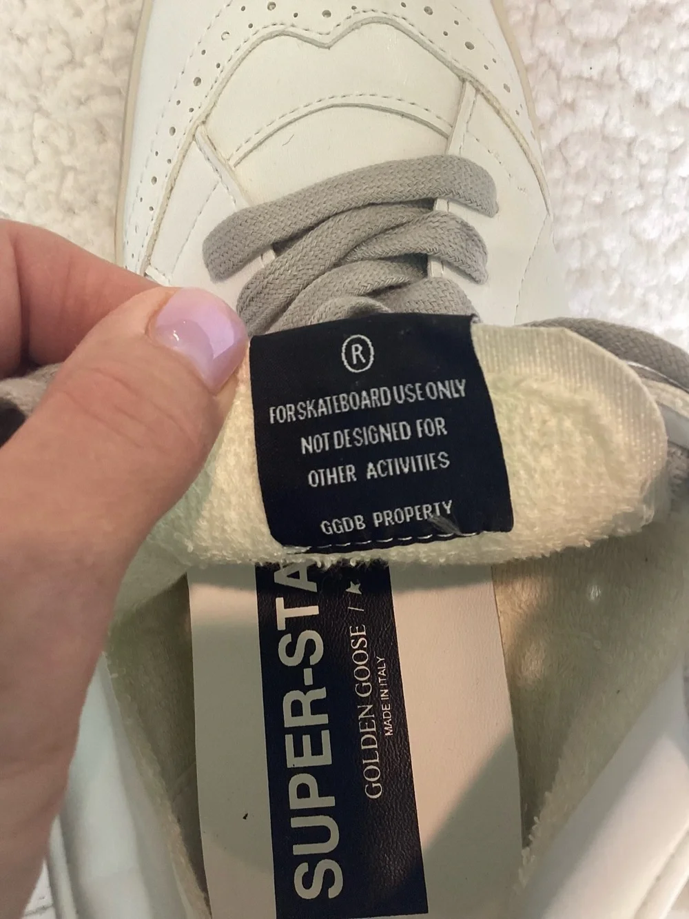 Golden Goose Mid Star Sneakers Womens  EU 39 White Silver Distressed Luxury